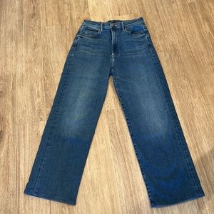 MOTHER denim High Waisted Tunnel Vision Sneak jeans